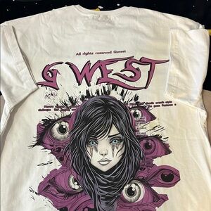 G WEST OVERSIZED Short Sleeve Tee